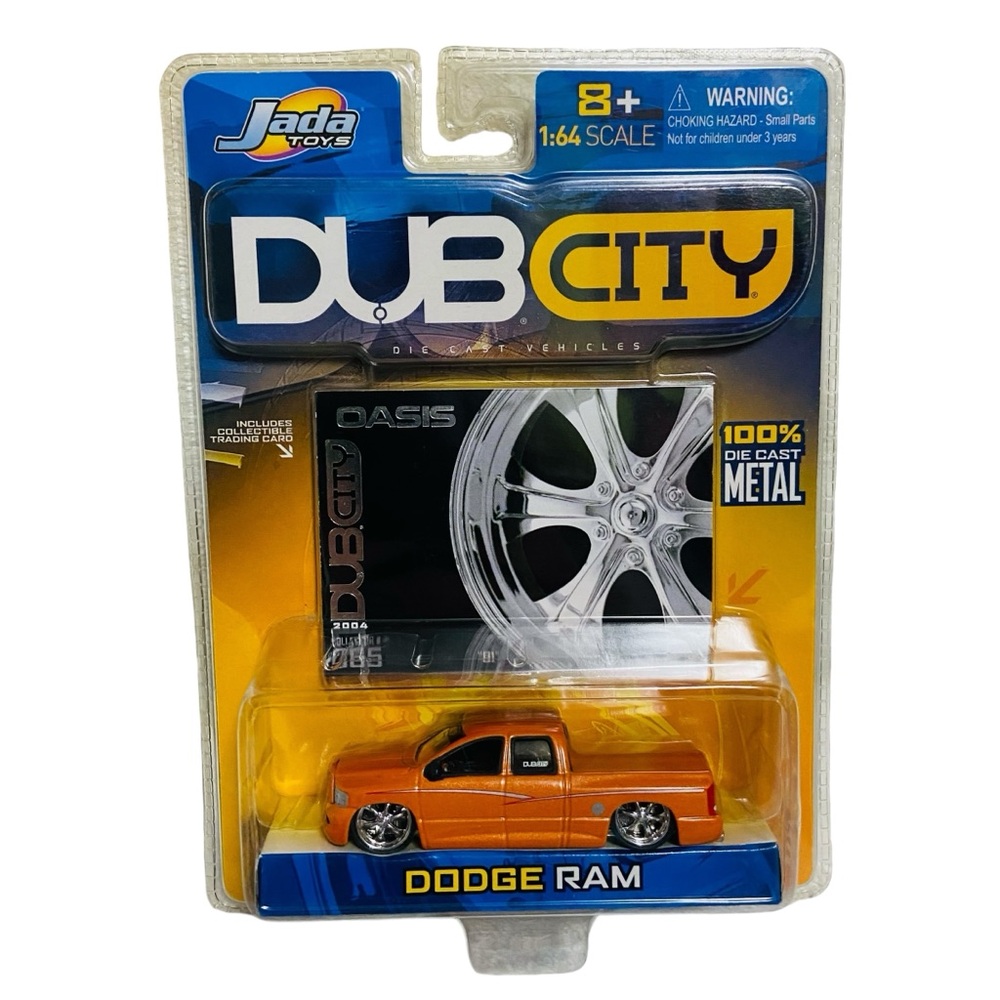 Dub City Dodge Ram 1:64 Jada Toys Orange